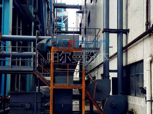 云南某能源公司煤粉管鏈輸送生產線